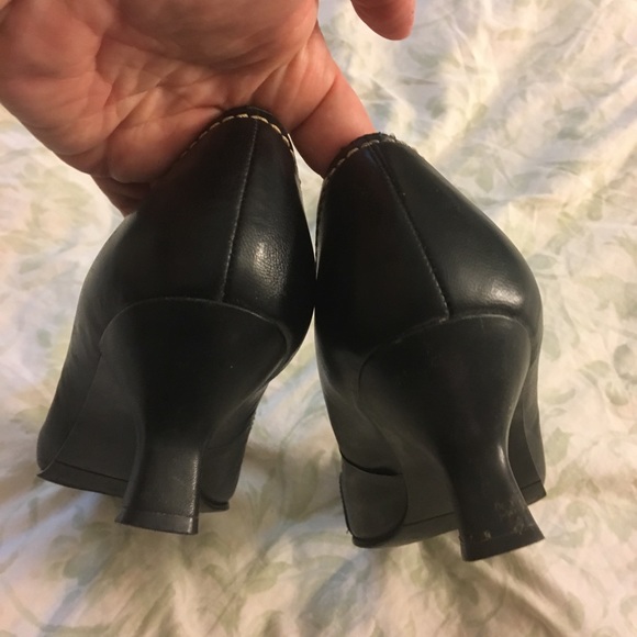 VGUC What’s What Aerosoles sz 9.5 open toe heel - Picture 5 of 6